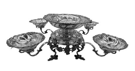 English Sterling Epergne