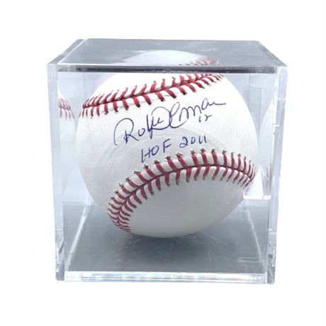 Roberto Alomar Hall of Fame 2011 Autographed Official Major League Baseball