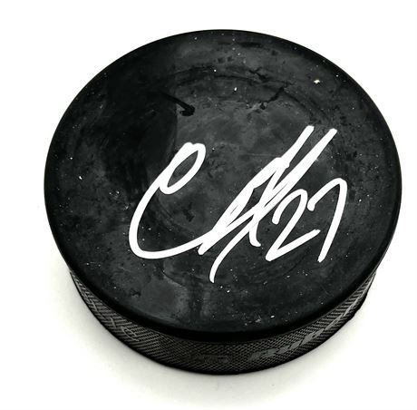 Craig Adams Pittsburgh Penguins #27 Signed Certified Hockey Puck