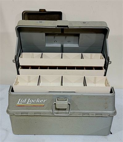LidLocker Fishing Tackle Box