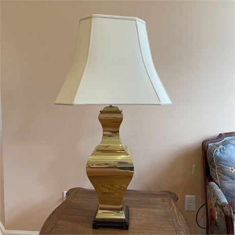 Vintage Brass Occasional Table Lamp