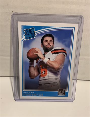 Baker Mayfield Donruss Rated Rookie 🔥