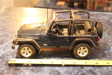 Jeep Wrangler Rubicon 1/18 Scale Model, Maisto