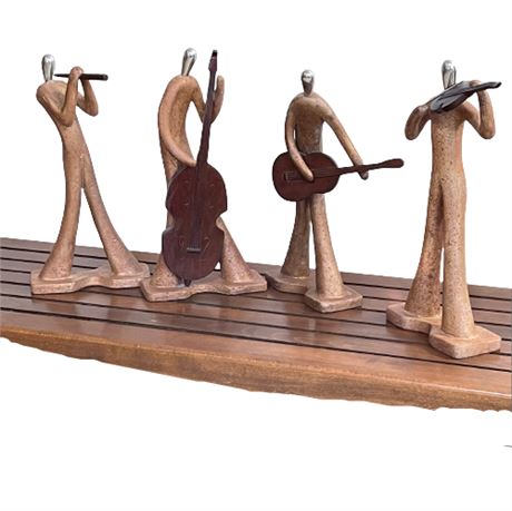 Decorative Musician Figurine Grouping