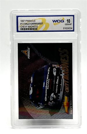 1997 Pinnacle #13 Dale Earnhardt WGC GEM MT 10 Card