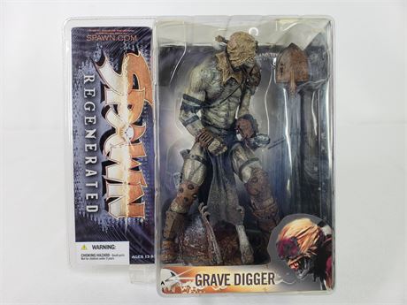 Grave Digger Spawn Regenerated Figure McFarlane Toys