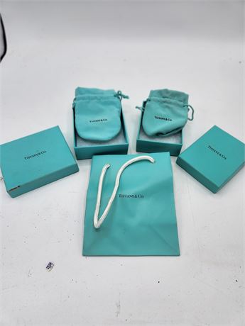 Tiffany gift boxes, bag, satchels
