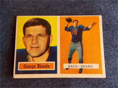 1957 Topps #31 George Blanda