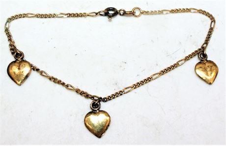 Sterling Hearts bracelet