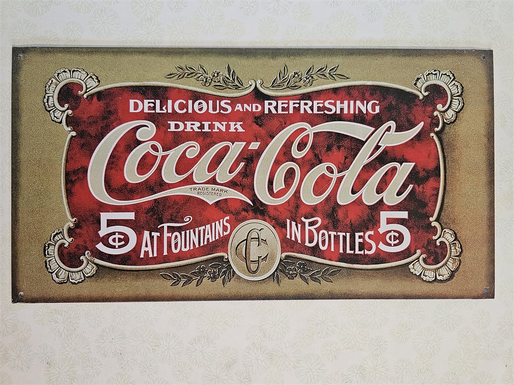 Rust Belt Revival Online Auctions - Coca-Cola Sign