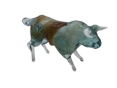 Glass Raging Bull