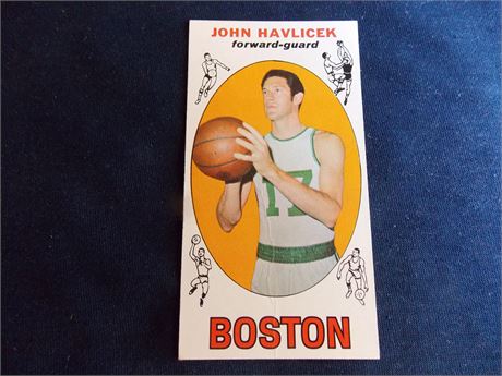 1969-70 Topps #20 John Havlicek rookie card