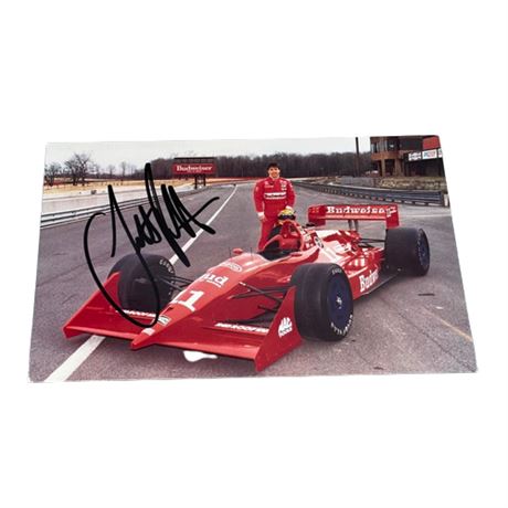 Scott Pruett Autographed Indy Car Photo