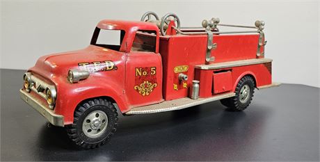 Vintage Tonka Toys T.F.D. Fire Truck No. 5