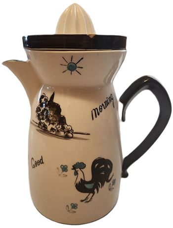 Vintage Mid-century Napcoware Pitcher with Reamer