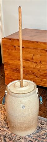 Rust Belt Revival Online Auctions - 5 Gallon Stoneware Butter Churn