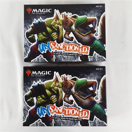 Magic the Gathering Unsanctioned (2) Open Box