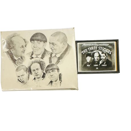 3 Stooges Photo and Print