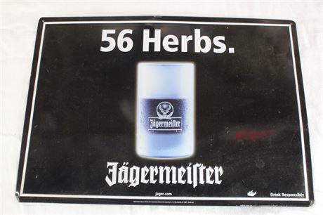 Jägermeister Metal Sign