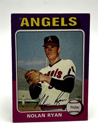 Nolan Ryan Angels Topps #500 Baseball Card