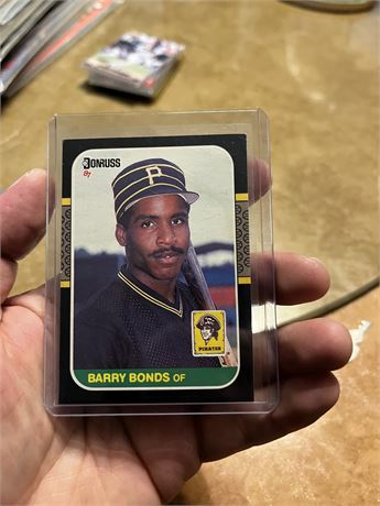 Barry Bonds 1987 Donruss Rookie #361