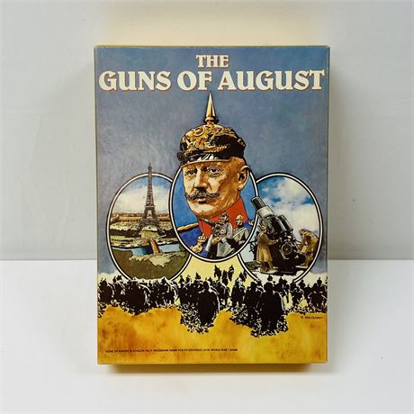 1981 The Guns of August Strategy Board Game