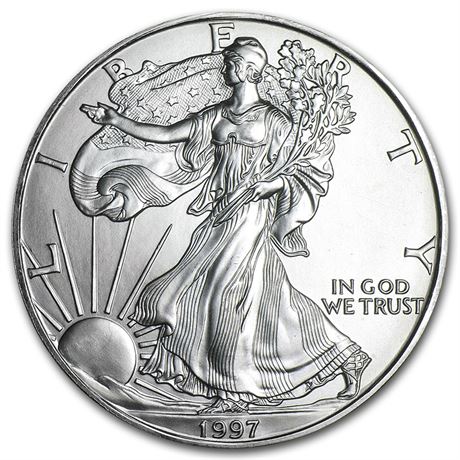 1997 1 oz American Silver Eagle
