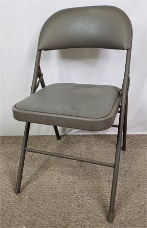 Cosco Metal Folding Chair with Padded Seat