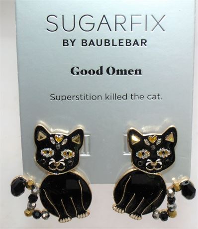 Sugarfix cat earrings Baublebear