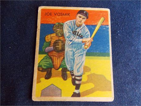 1934-36 Diamond Stars #8 Joe Vosmik, Cleveland Indians
