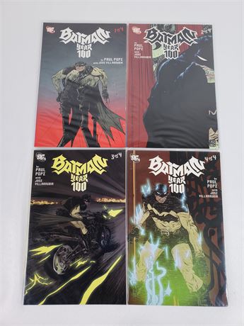 Batman Year 100 issues One(1) - Four(4) By Pope and Villarubia
