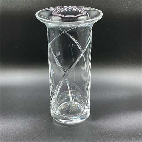 Tiffany & Co Optic Cut Vase