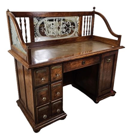 Pulaski? Vintage Maple Apothecary Desk