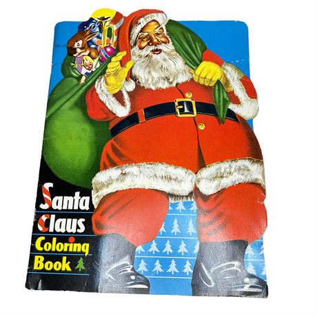 1951 Santa Claus Coloring Book