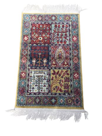 Small Rug  Floral Design
