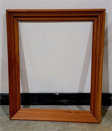Large wooden picture frame