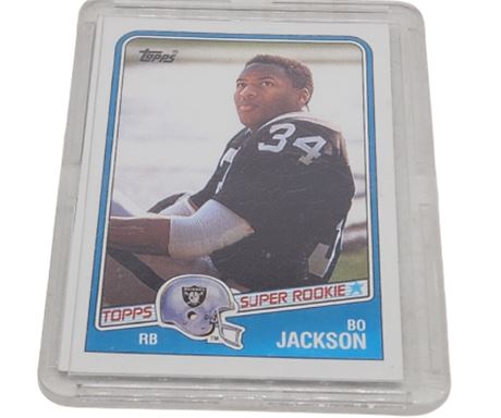 1988 Topps  Bo Jackson Rookie Card RC