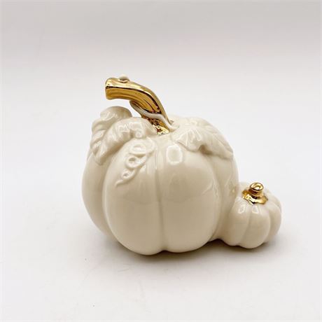 Lenox Porcelain Pumpkin Figurine